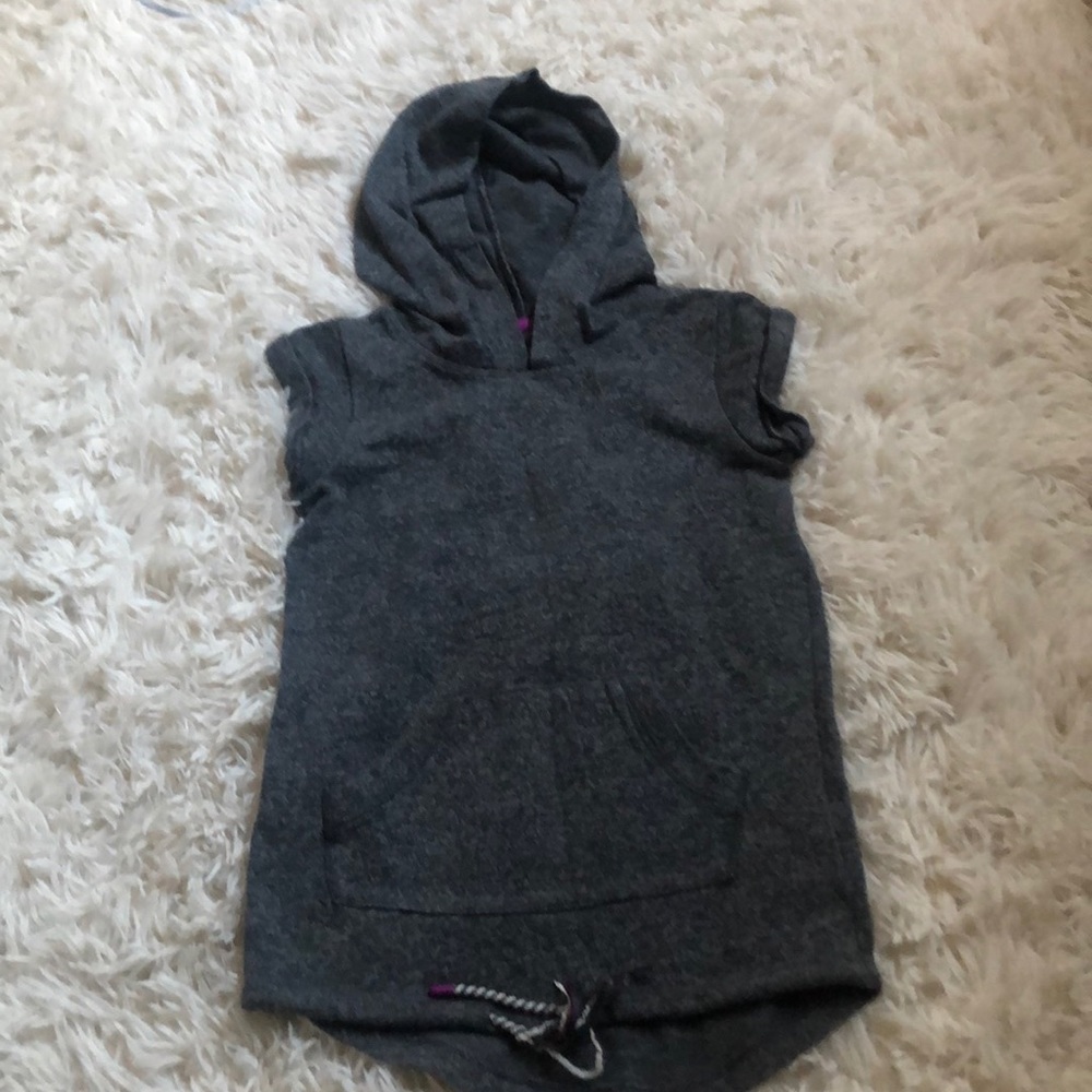 Short Sleeve Shirt With Hood